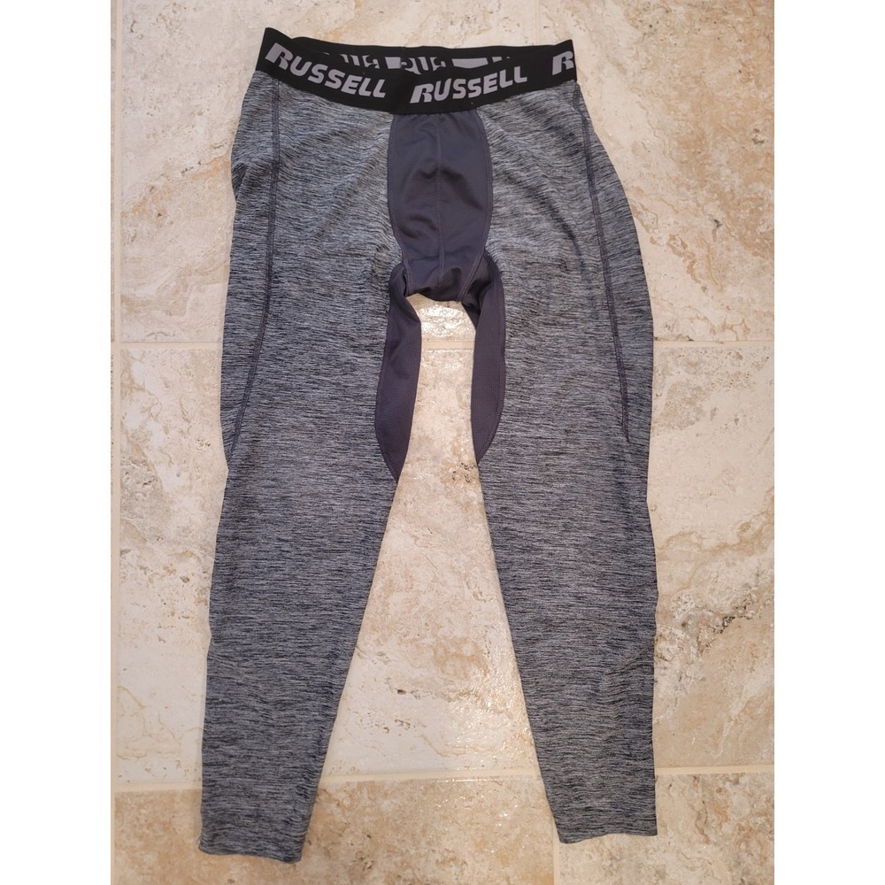 Russell Athletic dry power 360 activewear Legging size large Mesh Panels